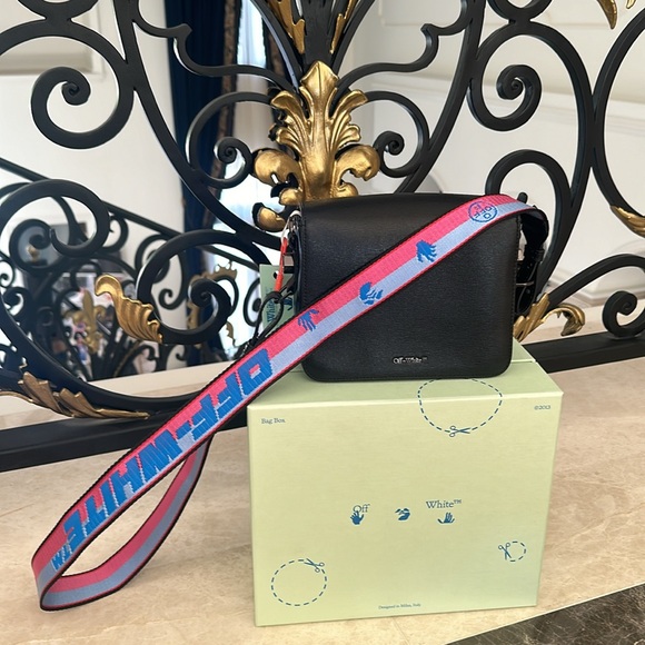 OFF-WHITE striped diag crossbody bag - Picture 2 of 5